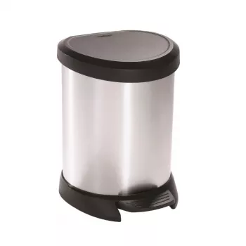 CURVER Tretmülleimer Deco Bin 5L Silber