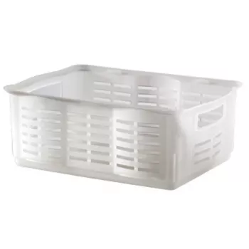 Curver Alfa L Aufbewahrungskorb 40,6 x 30,4 x 15,6 cm Transparent