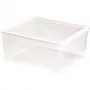 CURVER Box mit Deckel Textilbox 18,5L Transparent | 39,6x34,3x17,3cm