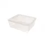 CURVER Textilbox mit Deckel, 10L, Transparent, 34,2 x 29,7 x 12,5 cm