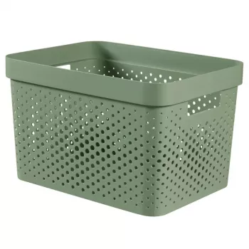 CURVER Infinity Recycled Box 17L 36x27x22cm Grün