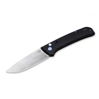 Böker Plus FRND Silver Klappmesser D2 Stahl Framelock EDC