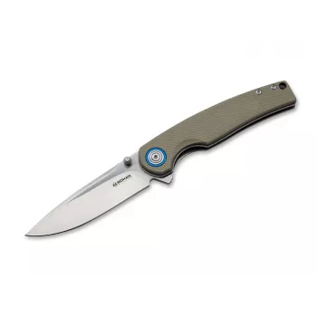 Boker Magnum Shark Knife 01SC007 Taschenmesser 440A Stahl G-10 Griff Schwarz