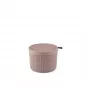 CURVER Jute Runder Aufbewahrungskorb mit Deckel 2L Rosa 17x13cm