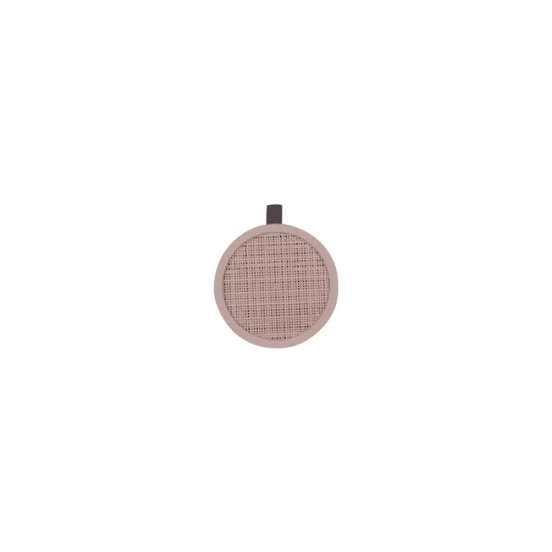 CURVER Jute Runder Aufbewahrungskorb mit Deckel 2L Rosa 17x13cm