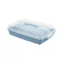 CURVER Smart To Go rechteckige Kuchen-Transportbox 45 x 29,5 x 11,1 cm Blau
