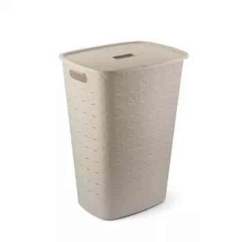 Curver Softex Wäschebox 56L Kreideweiß
