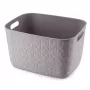 Curver Softex L Aufbewahrungskorb 19L Grau-Braun 37,9x29,2x22,1cm