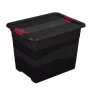 KEEEPER Eckhart 24L Graphit Aufbewahrungsbox mit Clip-On Deckel und Seitengriffen