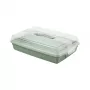 Curver rechteckige Kuchen-Transportbox 45x29,5x11,1 cm Grün