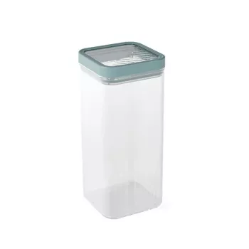CURVER Kara Vorratsbehälter für trockene Lebensmittel 1,8L Transparent/Petrol