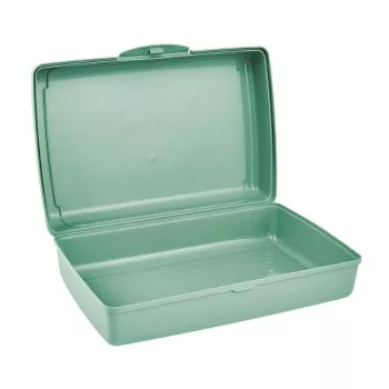 KEEEPER click-box maxi 3,7L Lebensmittelaufbewahrungsbehälter Luca, Grün, Rechteckig, Luftdicht & Auslaufsicher