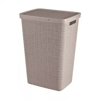 CURVER Wäschebox Jute 58L 43x34x60cm Beige