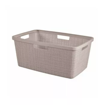 CURVER Wäschekorb Jute 46L 59x39x26cm Beige