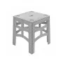 keeeper Klappbarer Outdoor-Tisch M Timo, Grau, 80 kg Traglast, 46,5 x 44,5 x 55 cm