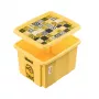 KEEEPER Aufbewahrungsbox mit Deckel 15L Karolina „Minions Mosaik“ 38x29,5x20,5 cm Gelb