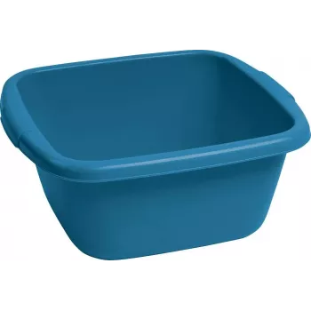 CURVER Smart Fresh Quadratische Aufbewahrungsbox für Lebensmittel 14L Blau mit Schnappdeckel