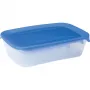 CURVER Fresh&Go rechteckige Aufbewahrungsbehälter für Lebensmittel, 3er-Set (2L, 1L, 0,5L) Blau