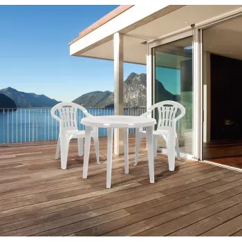 KETER Mallorca Gartenstuhl Weiß