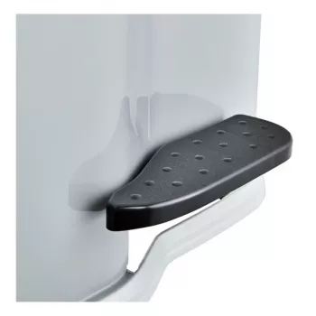 KEEEPER Tretmülleimer für Mülltrennung 7+15L Gunnar 39,5x29x43,5cm Hell Silber