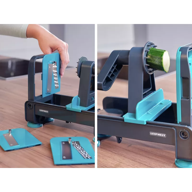 LEIFHEIT Table Scroll Cutter wandmontierter Folien- und Frischhaltefolien-Spender, Weiß