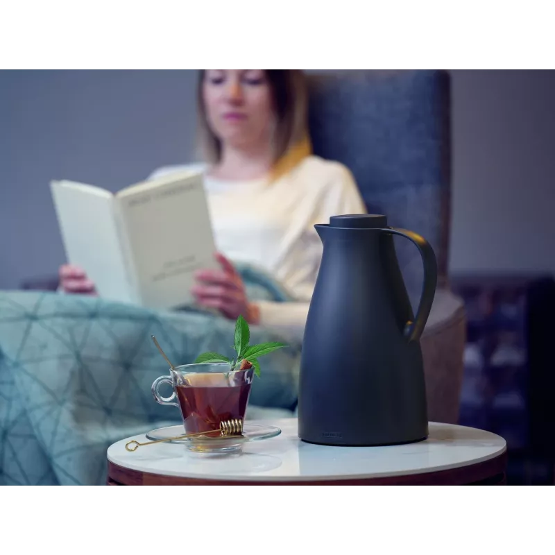 LEIFHEIT Thermos Harmonic Blue 1L vakuumisolierte Kanne