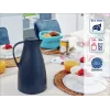 LEIFHEIT Thermos Harmonic Blue 1L vakuumisolierte Kanne