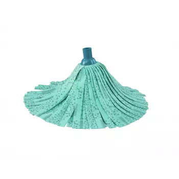 LEIFHEIT Classic Mop Viscose Plus | Hochsaugfähiger Streifenmop für Hartböden