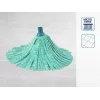 LEIFHEIT Classic Mop Viscose Plus | Hochsaugfähiger Streifenmop für Hartböden