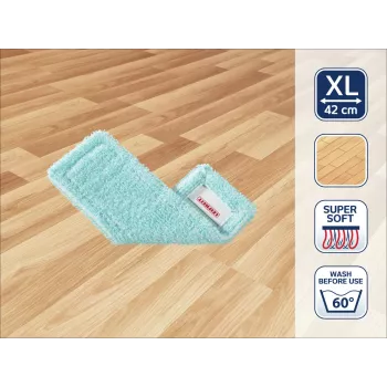 LEIFHEIT Profi XL Ersatzmoppbezug Super Soft 42cm