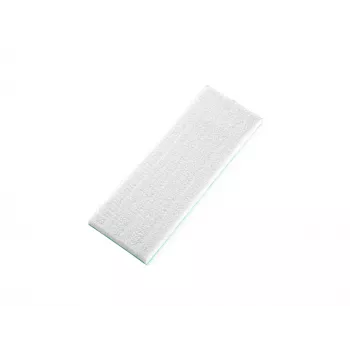 LEIFHEIT Picobello M Super Soft Ersatz-Mikrofaser-Wischmoppbezug, 33 cm, Weiß/Türkis
