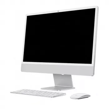 Apple iMac 23,5 inch M4 8-Core CPU 8-Core GPU 24GB/1TB SSD Silber All-in-One Desktop-PC Z1E2-MWUC3D/A-078PPC