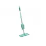 LEIFHEIT Picobello M Micro Duo Bodenwischer mit Teleskopstiel, 33 cm Reinigungsbreite, Grün/Weiß