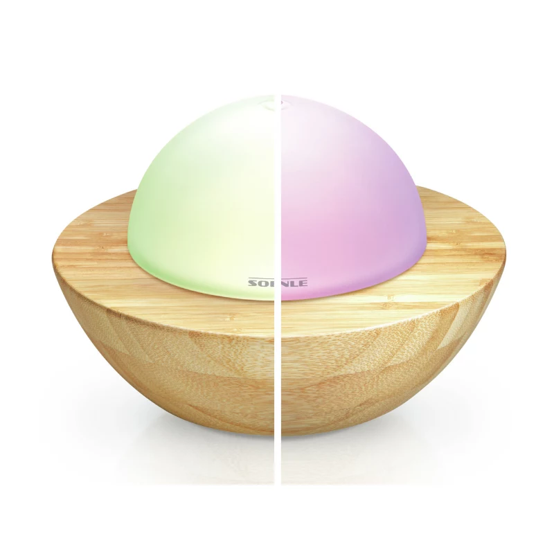 SOEHNLE Air Aromatizer Modena Ultraschall-Aroma-Diffuser, 100 ml Tank, bis zu 6 Std. Laufzeit, LED-Farbwechsellicht, Weiß