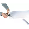 LEIFHEIT Bügelbrettauflage, Universelle Passform, Zuschneidbar, 140 x 50 cm, Weiß