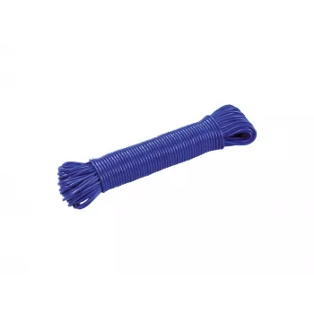 LEIFHEIT Wäscheleine 30 m Weiß Ersatz-Wäscheleine mit PVC-beschichtetem Polyesterkern, UV- und witterungsbeständig, für den Innen- und Außenbereich