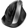 UNITEK Genius Ergo 8250S Kabellose Ergonomische Maus, 1600 DPI, Schwarz-Silber
