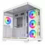 FSP Fortron M341-WA Mid-Tower PC-Gehäuse mit gehärtetem Glas und 4 ARGB-Lüftern
