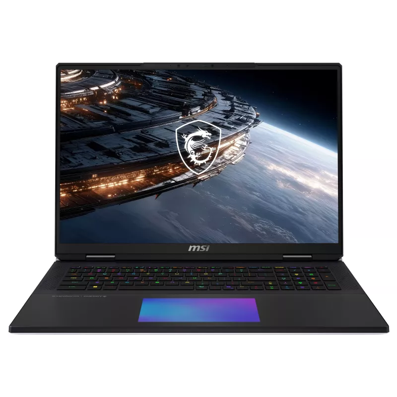 MSI Titan 18 HX A2WJ-1410FRY Gaming-Laptop, 18 Zoll UHD+ Mini LED 240Hz, Intel Core Ultra 9 290HX Plus, 64GB DDR5, 2TB SSD, GeForce RTX 5090 24GB, Windows 11 Pro, französische AZERTY-Tastatur