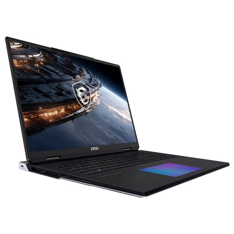 MSI Titan 18 HX A2WJ-1410FRY Gaming-Laptop, 18 Zoll UHD+ Mini LED 240Hz, Intel Core Ultra 9 290HX Plus, 64GB DDR5, 2TB SSD, GeForce RTX 5090 24GB, Windows 11 Pro, französische AZERTY-Tastatur