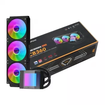 DarkFlash CB360 360mm ARGB Flüssigkeits-CPU-Kühler - Schwarz