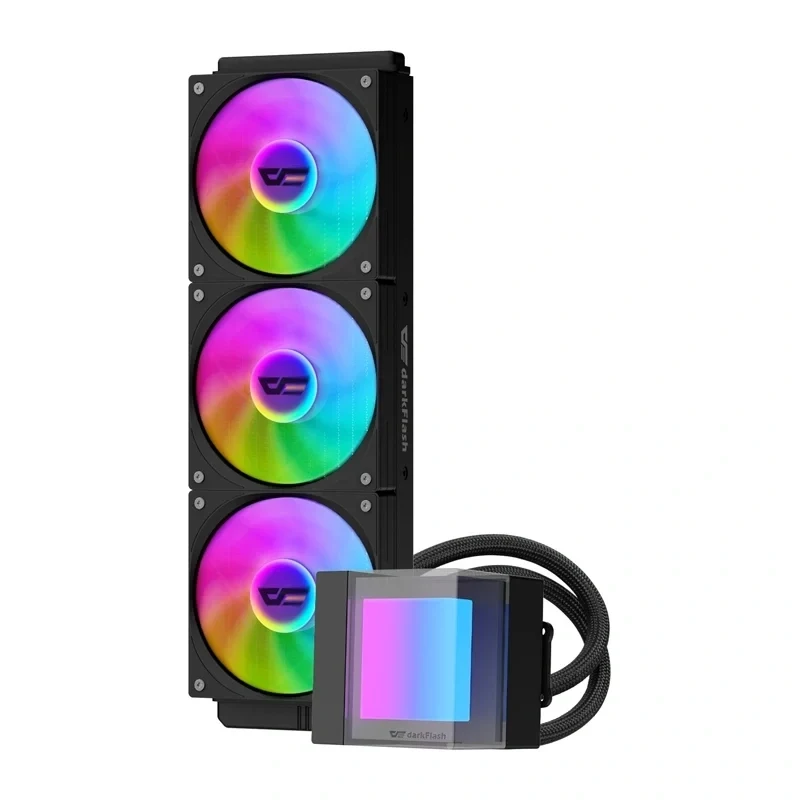 DarkFlash CB360 360mm ARGB Flüssigkeits-CPU-Kühler - Schwarz