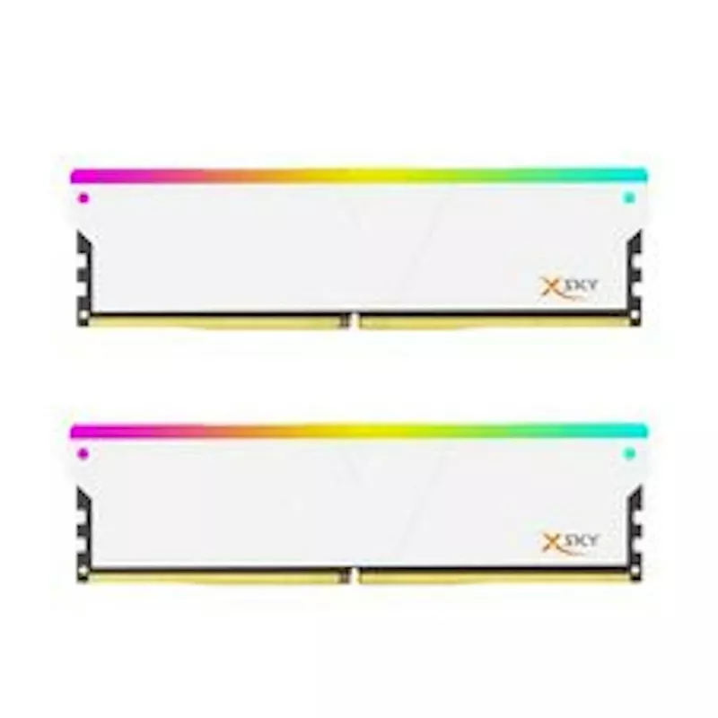 V-Color Manta XSky RGB 32GB (2x16GB) DDR5-6000 CL28 AMD EXPO Weiß Desktop-Arbeitsspeicher-Kit