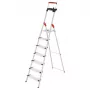 HAILO L85 ComfortLine Aluminium-Haushaltsleiter, 7 Stufen, 150 kg, EN 131