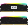 V-Color Manta XFinity+ aRGB 32GB (2x16GB) DDR5-6000 CL28 Desktop-Arbeitsspeicher-Kit, Schwarz