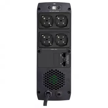 FSP ST 850 Tower 850VA 510W Line-Interactive USV mit RJ45-Schutz und 4 Schuko-Steckdosen