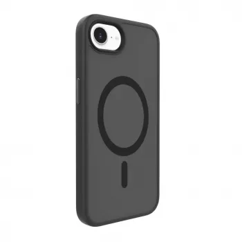 Evelatus Apple iPhone 16e Hybrid-Hülle mit MagSafe PC+TPU Schwarz