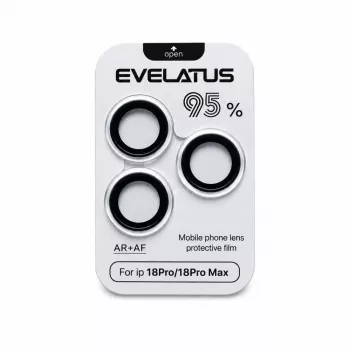 Evelatus Armor Series Kameraobjektivschutz für Apple iPhone 18 Pro / 18 Pro Max – Silber