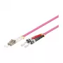 GoodConnections ST Multimode OM2 Duplex LWL Patchkabel, 5m, LSZH, Orange