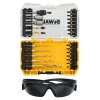DEWALT DT70735T-QZ 25-teiliges EXTREME FLEXTORQ Schrauberbit-Set mit magnetischem Bithalter, TSTAK-Koffer